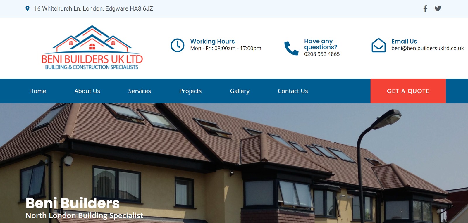 Beni Builders UK Ltd