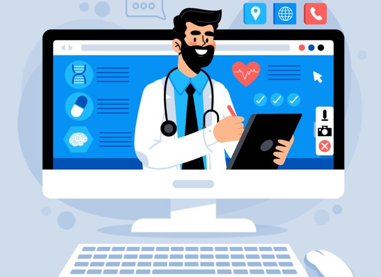 AI digital marketing in healthcare for better patient engagement.