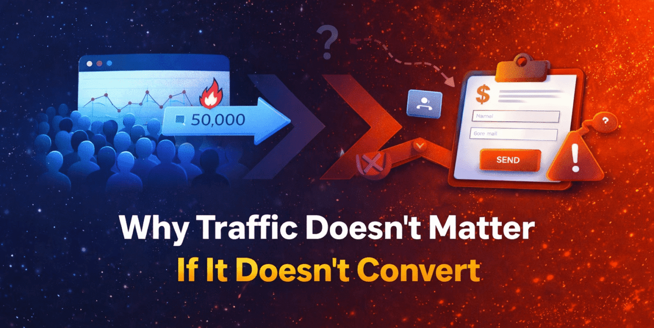 Why Traffic Doesn’t Matter If It Doesn’t Convert